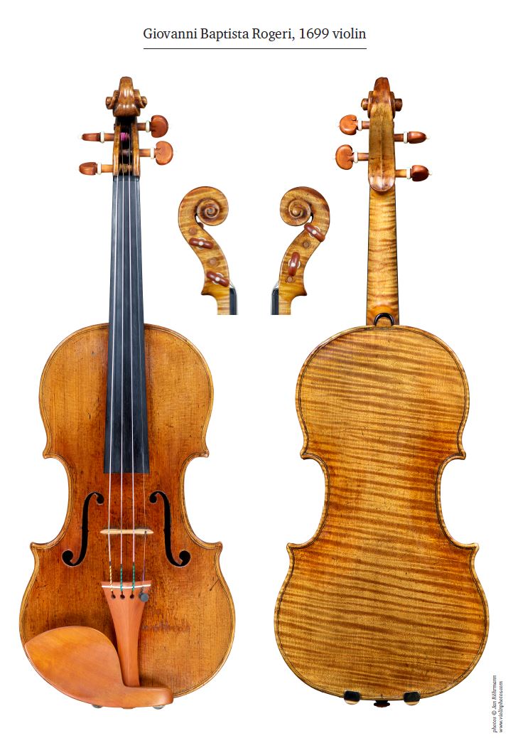 Giovanni Baptista Rogeri 1699 violin